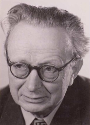 Porträt Ehm Welk : Porträt Ehm Welk (1884-1966; Schriftsteller, Journalist). Fotografie Januar 1956, Berlin, IV. Deutscher Schriftstellerkongreß. Dresden: Deutsche Fotothek
