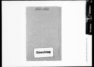 Waldausstockung (1853-1854)