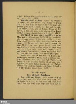 Das eilffte Capitul. Von allerhand Gebackenes