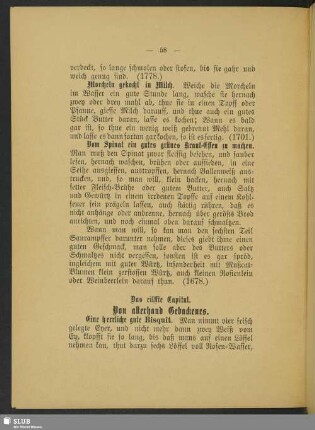 Das eilffte Capitul. Von allerhand Gebackenes