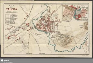 Plan von Taucha