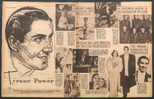 Tyrone Power [Dibujo y fotografías]
