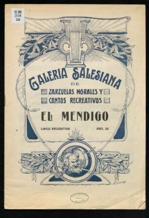 El mendigo : [romanza]