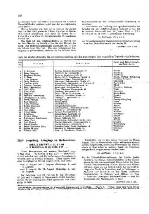 Seegeltung. Lehrgänge an Marineschulen : [Amtliche Erlasse] ; [Amtlicher Teil]