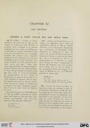 Chapitre XI: Les crosses