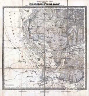 Topographische Karte über das Großherzogthum Baden. Sect.XII.1., Bl. 47 Loerrach