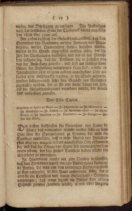 Das Elfte Capitel.
