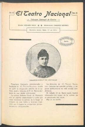 1914003600: El cabaret : escenas de la noche porteña