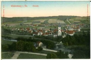 Waldenburg. Altstadt