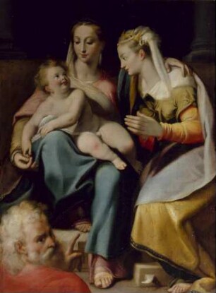 Die mystische Verlobung der heiligen Katharina