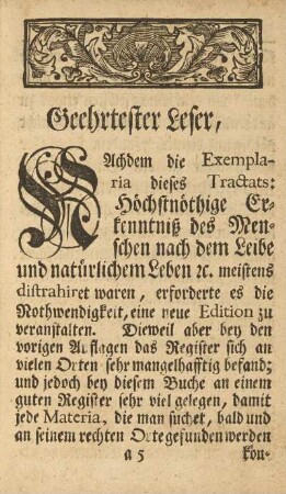 Geehrter Leser