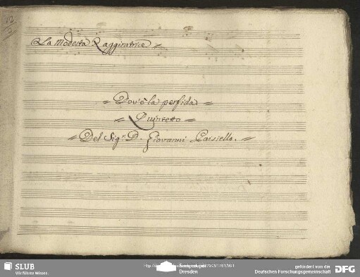 Quintetto: "Dov'è la perfida"