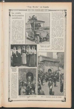 La poesía de los pueblos castellanos : "Fray Mocho" en España