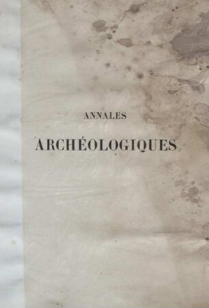 21: Annales archéologiques