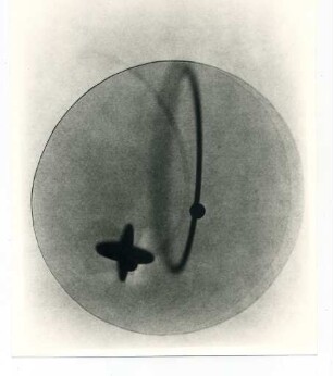 Ohne Titel, Fotografie nach einem Fotogramm aus der Reihe der "Griffelkunst"