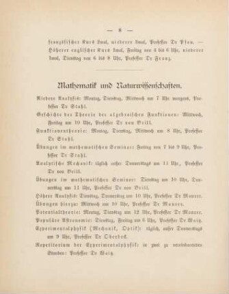 8-11, Mathematik und Naturwissenschaften