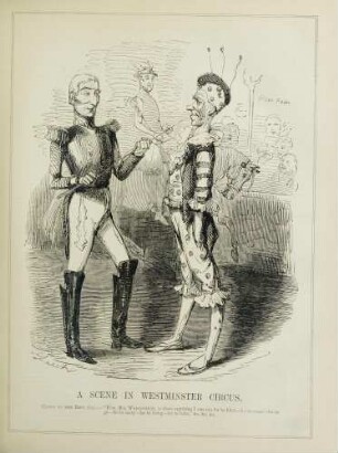 A scene in Westminster circus