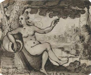 Quellnymphe (recto - Gergen Leng)