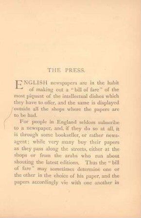 The press