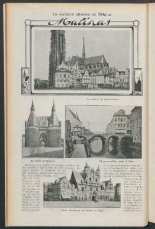 La invasión alemana en Bélgica