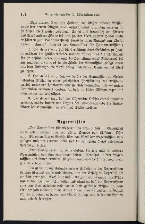 104-108, Negermission