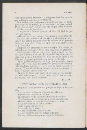 Sentencias del Emperador Ali