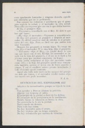 Sentencias del Emperador Ali