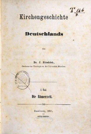 Kirchengeschichte Deutschlands, 1. Die Römerzeit