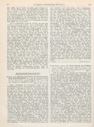 211-212 [Rezension] Hauer, Jakob Wilhelm, Urkunden und Gestalten der Germanisch-Deutschen Glaubensgeschichte