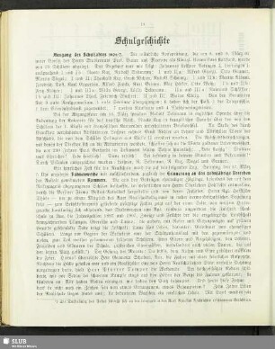 Schulgeschichte