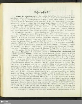Schulgeschichte