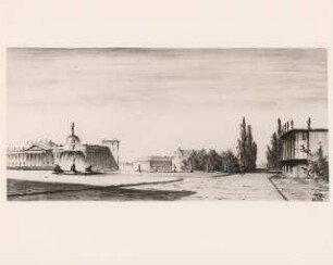 Staatstheater Kassel: Foto von Inv.Nr. 35751: Platzstudie