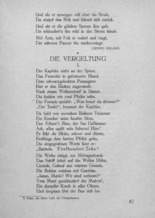 Die Vergeltung