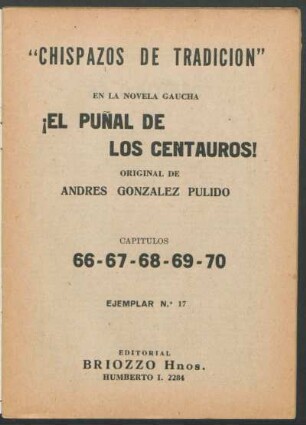 1934001700: Capitulos 66 - 70