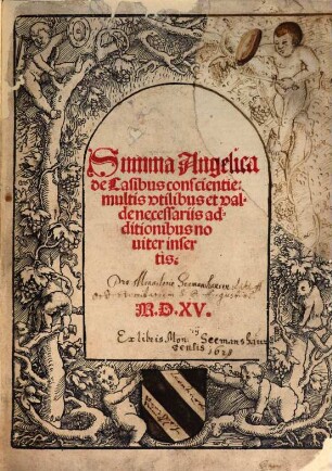 Summa angelica de Casibus Conscientiae