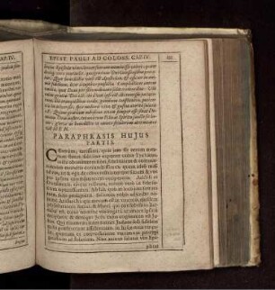 Paraphrasis Huius Partis