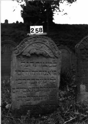 Grabstein 258