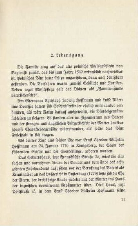 2. Lebensgang
