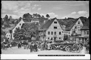 Hohnstein, Blick auf Marktplatz