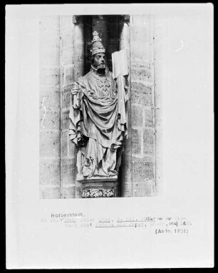 Der heilige Petrus als Papst