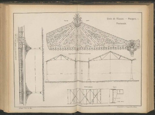 Quais de l'Escaut.-Hangars. -Promenoir.