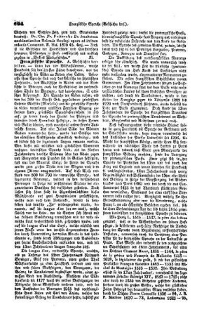 Französische Sprache - Geschichte derselben