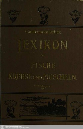 Gastronomisches Lexikon der Fische, Krebse und Muscheln