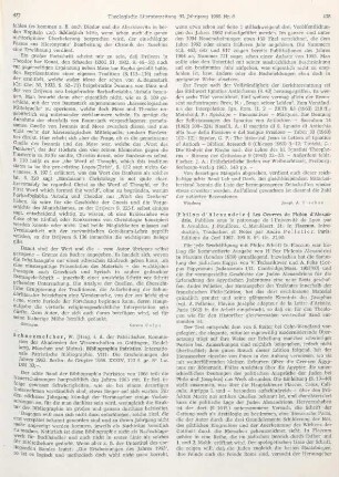 438-439 [Rezension] Philon d'Alexandrie, Les Oeuvres de Philon d'Alexandrie; 31: In Flaccum