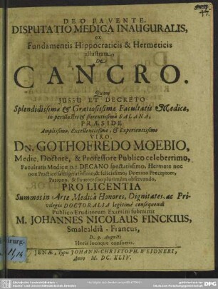 De cancro