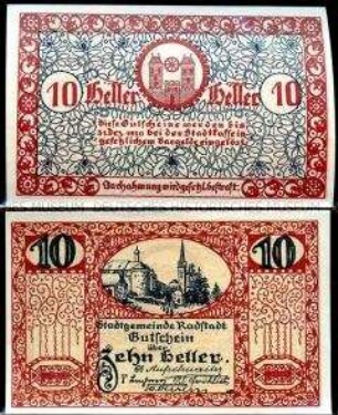Radstadt, Salzburg 10 Heller