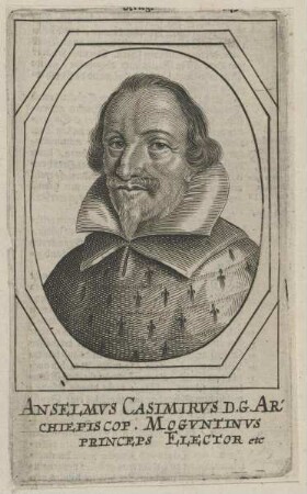 Bildnis des Anselm Casimir Wamboldt von Umbstatt, Erzbischof von Mainz