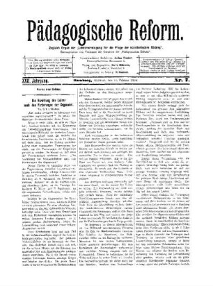 Die Vorbildung der Lehrer nach den Forderungen der Gegenwart : (Fortsetzung folgt)