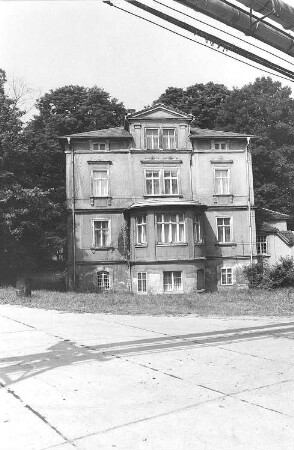 Löbau-Georgewitz. Filzfabrik (ehemals Ölmühle), ehem. Fabrikantenvilla