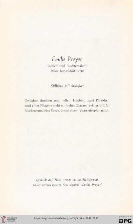 Emilie Preyer